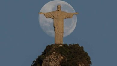 90 años del Cristo Redentor, icónica escultura de Brasil en fotografías