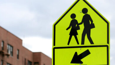 School Crossing Sign