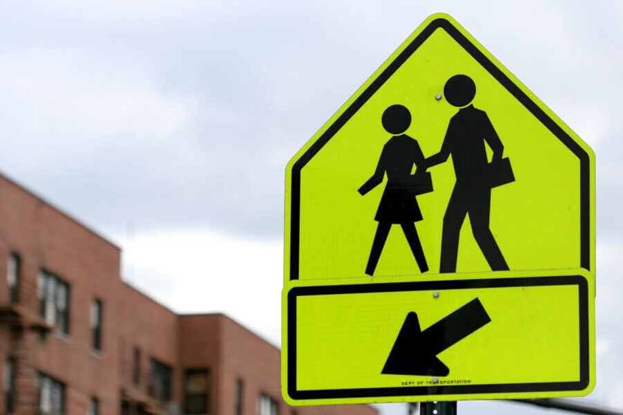 School Crossing Sign