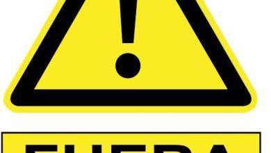 Cartel Fuera de Uso - Vinilo Adhesivo o PVC