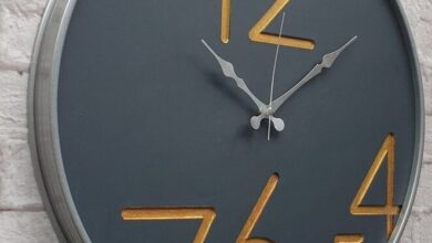 Quality 20 Inch Wall Clock, Large Wall Clock, Wall Clock Unique, Modern ...