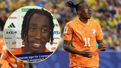 Yan Diomande hints at Liverpool transfer in Ivory Coast presser