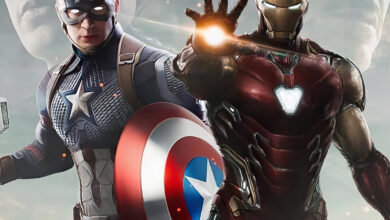 1280x1024 Captain America Vs Iron Man 4k Artwork Wallpaper,1280x1024 ...