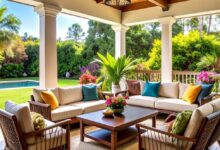 24 Lanai Porch Ideas for Tropical Outdoor Lounging - Too Much Time