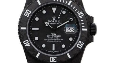 Rolex Submariner 16610 Carbon Blacked Out Watch For Sale at 1stDibs ...
