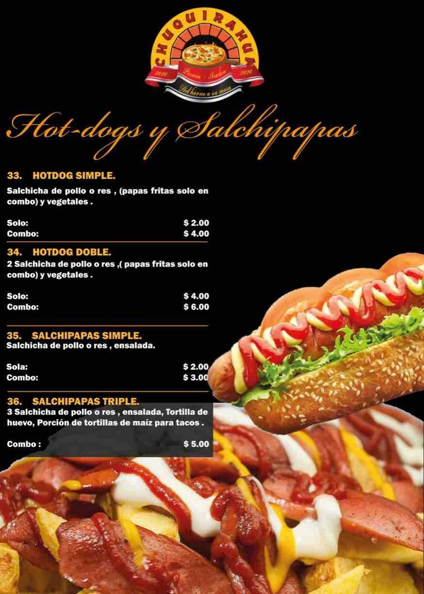 hot dog a domicilio riobamba salchipapas